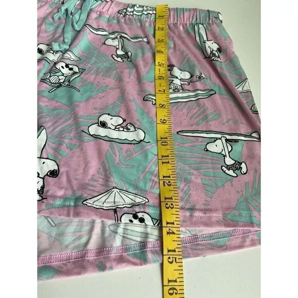 Munki Munki Snoopy Peanuts Women’s Sz 1X Pajama Pj Set Summer Tank & Shorts NEW - Picture 9 of 12